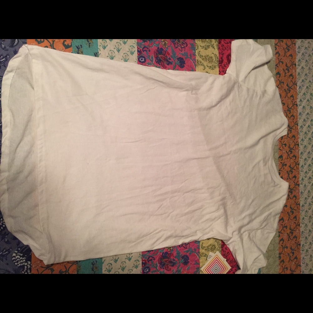 White LULAROE mens patrick tee